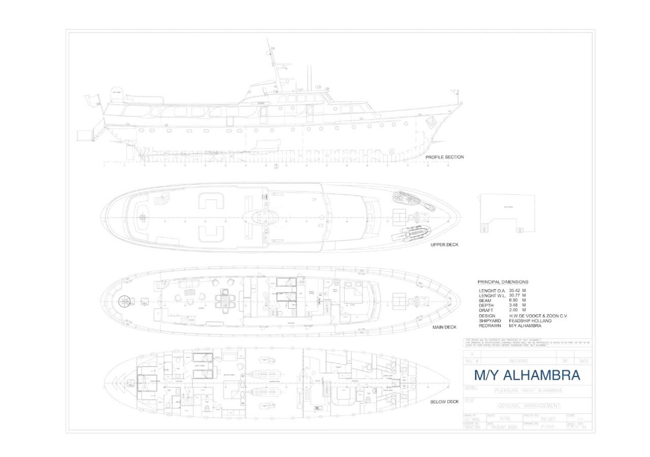 1970 FEADSHIP 116' 3