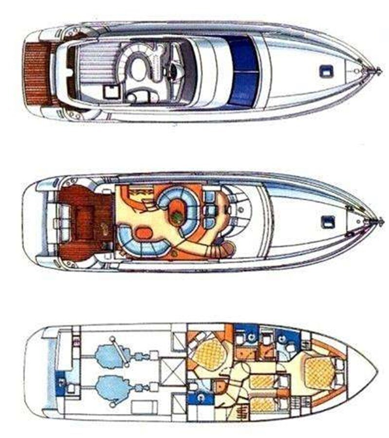 2000 AZIMUT YACHTS 58'