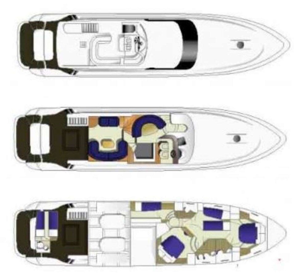 2003 PRINCESS YACHTS 67' 8