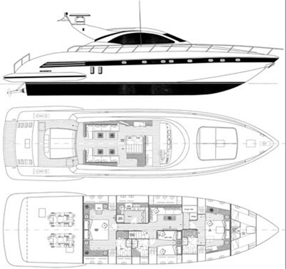 2011 MANGUSTA 75' 6