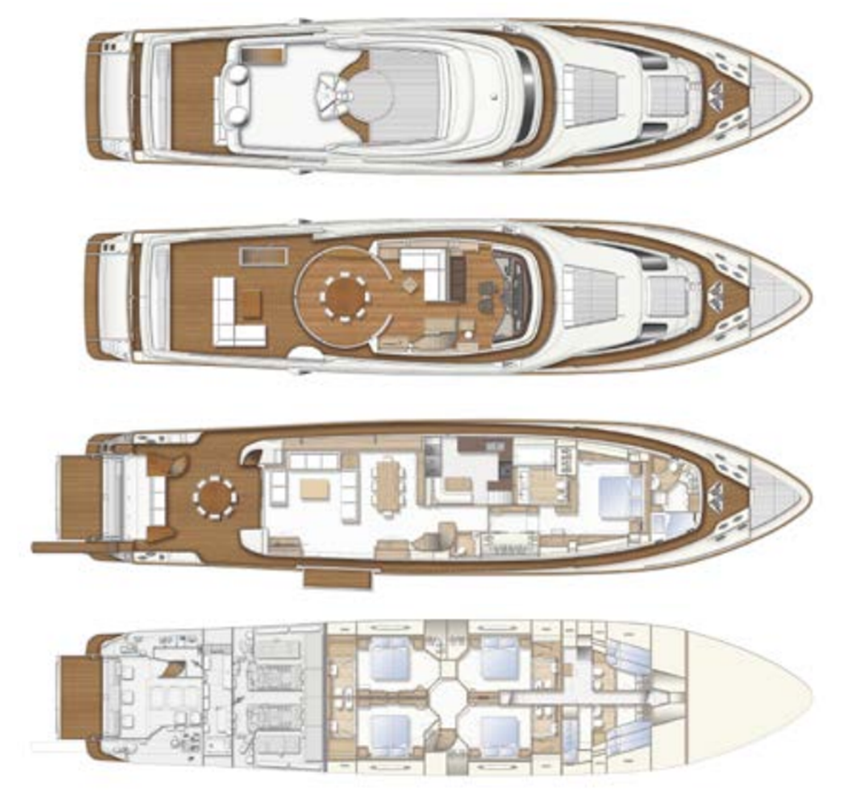 2013 FERRETTI YACHTS 107'