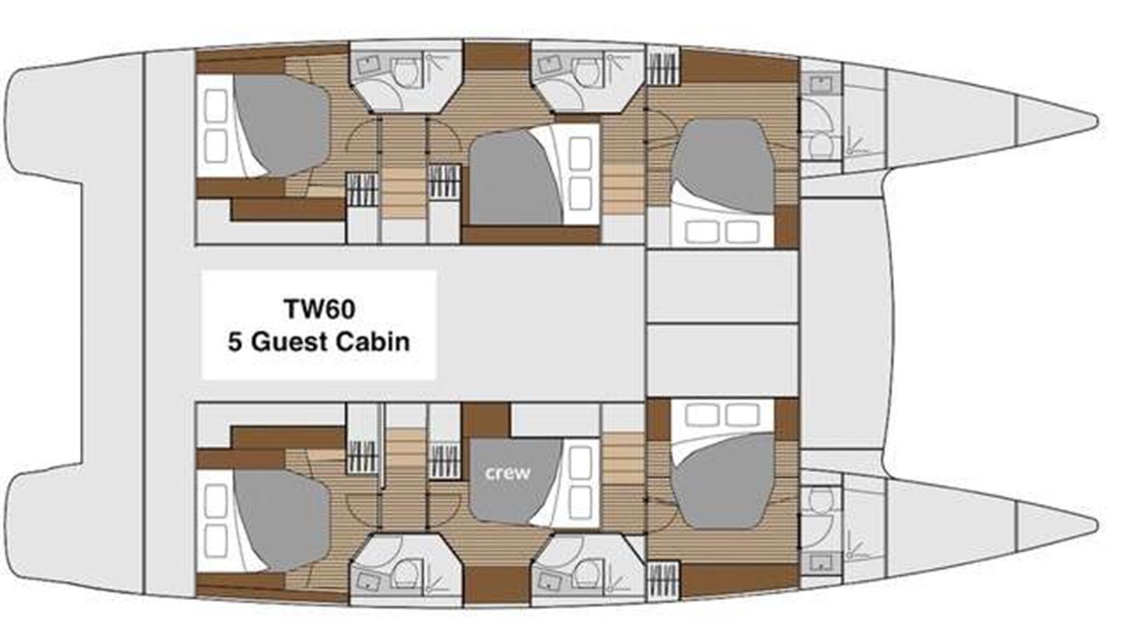 2013 FOUNTAINE PAJOT 59'