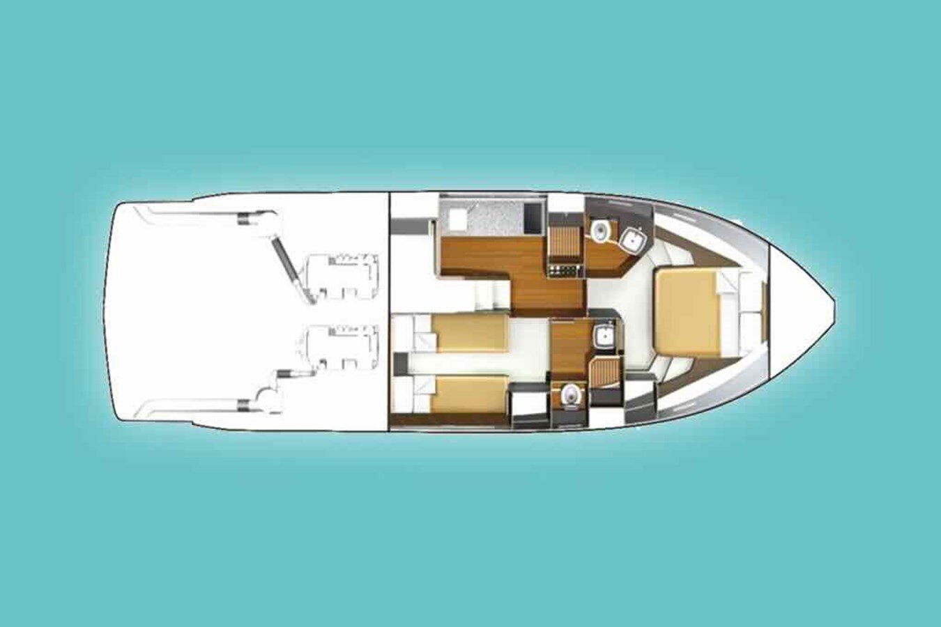 2015 FAIRLINE 41' 6