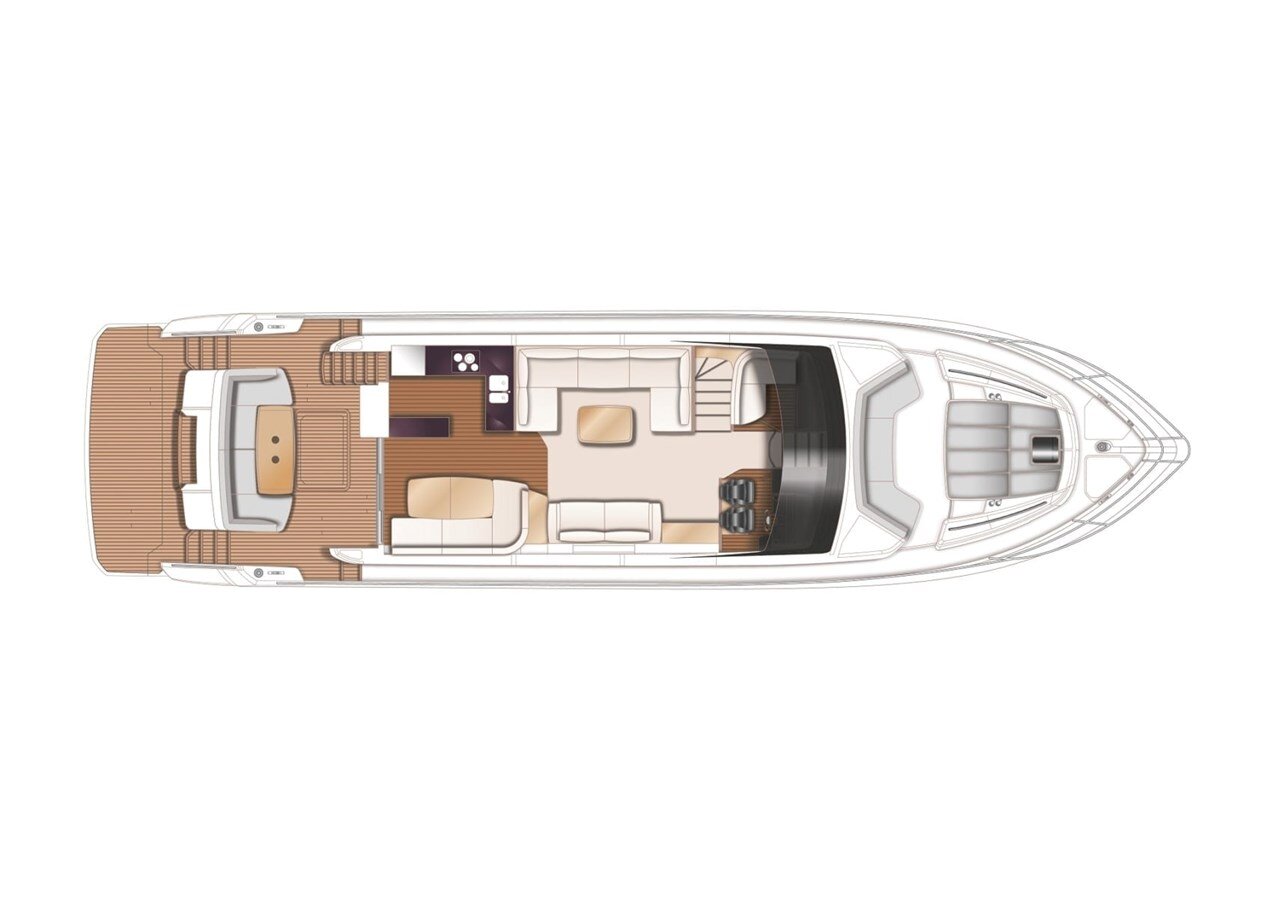 2016 PRINCESS YACHTS 69' 9