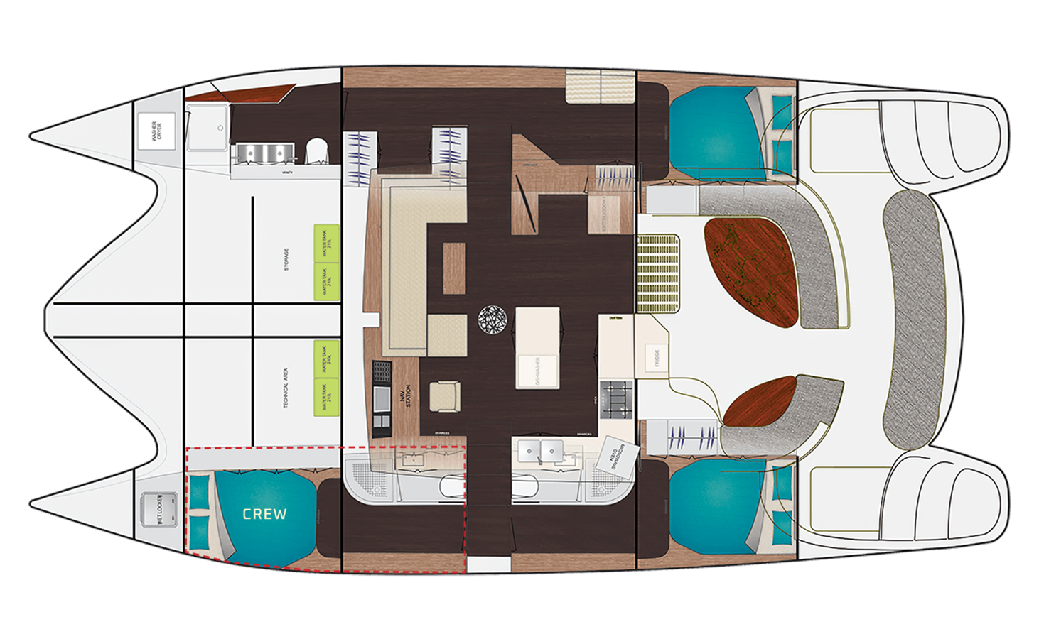 2020 XQUISITE YACHTS 51'