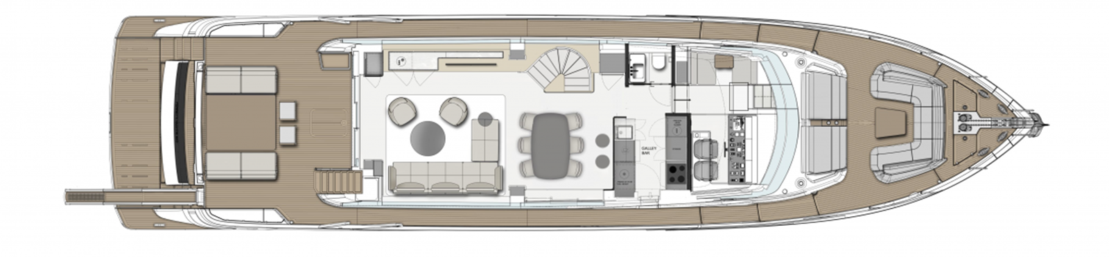 2023 FERRETTI YACHTS 88' 4