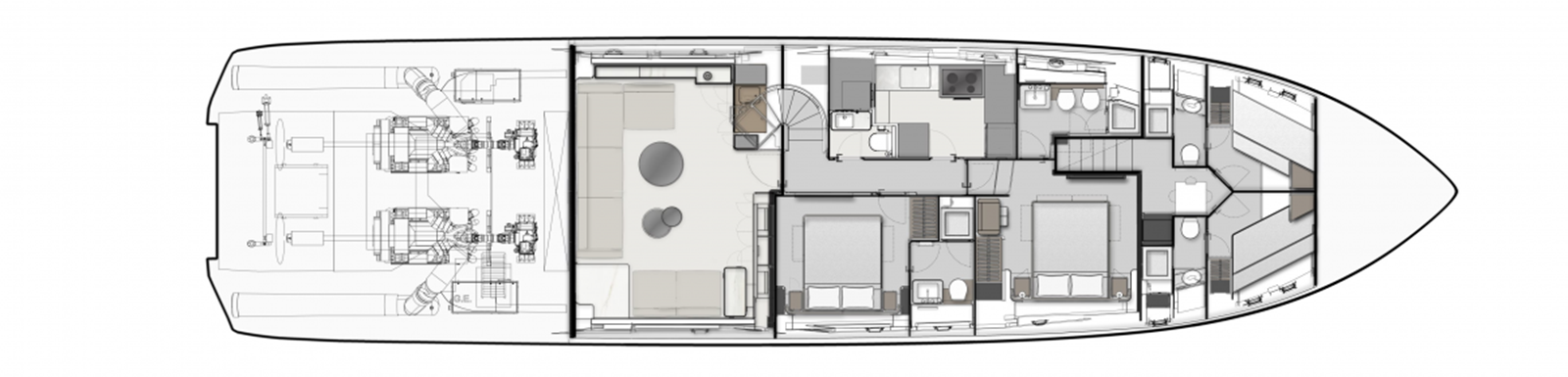 2023 FERRETTI YACHTS 88' 4